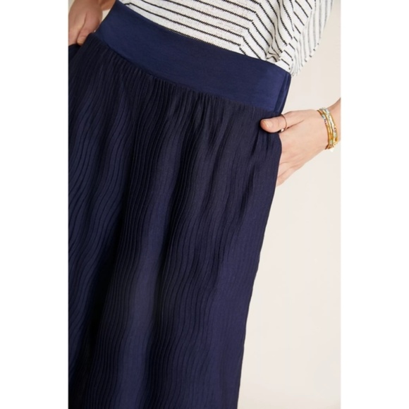 Anthropologie Delano Pleated Wide Leg Pants - Picture 4 of 10